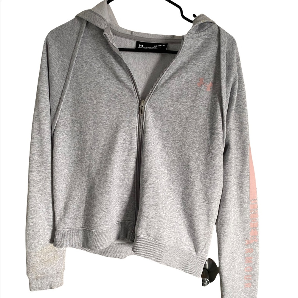 Under Armour crop hoodie jacket